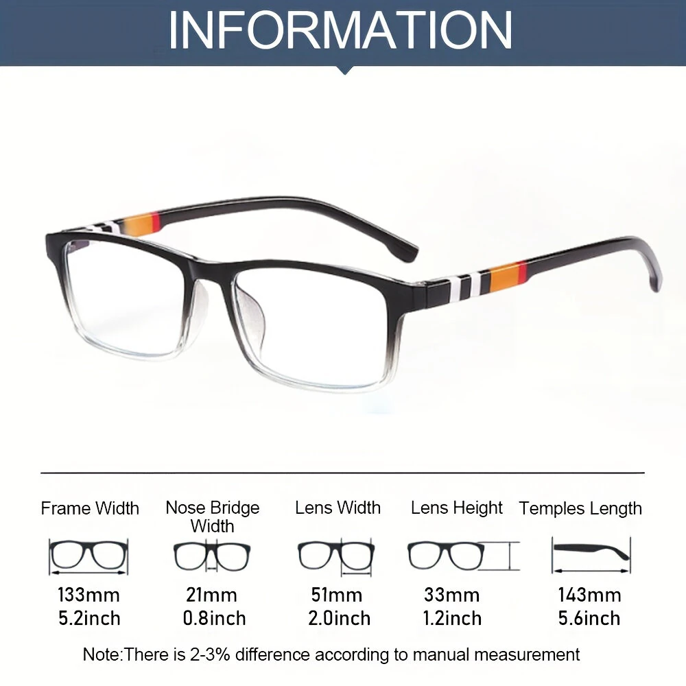 (image for) Ultralight Reading Glasses Anti-blue light Presbyopic Glasses For Women Men High Definition Comfortable Anti Eyestrain Glasses